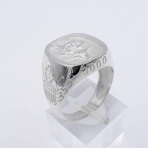 Spook XL Sterling Silver Ring